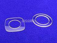 Custom Made Optical Flat Watch Glass With Artificial Sapphire 85% - 95% Transmissivity