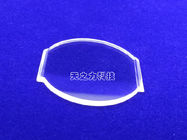 85% - 99% Transmissivity Synthetic Sapphire Glass H9/HV1800-2200 Hardness